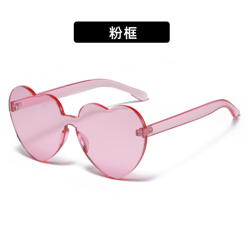 Wholesale Frameless Love PC Sunglasses