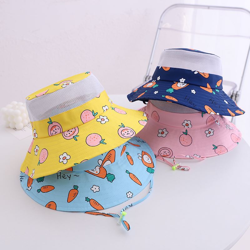 Sombreros de pescadores para niños resistentes al algodón de algodón al por mayor