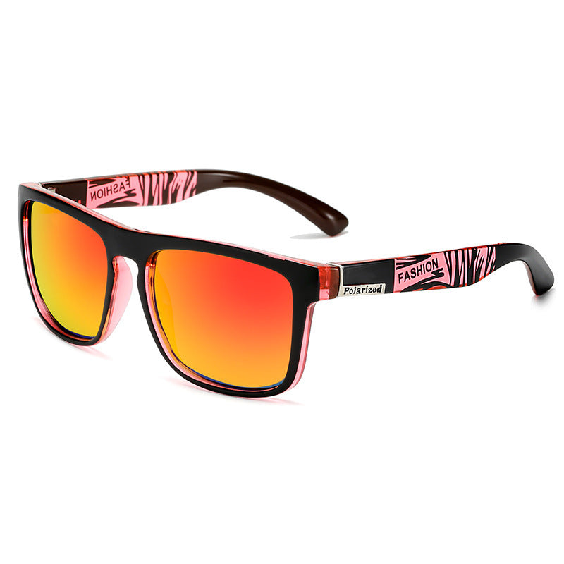 Wholesale Color Printed Rectangular PC Sunglasses
