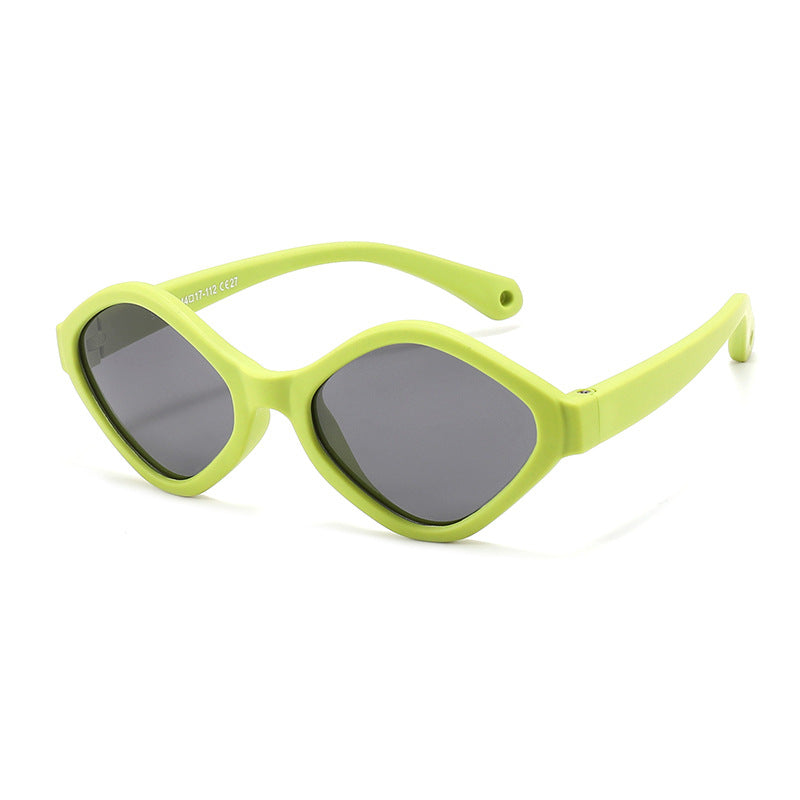 Wholesale Children's Silicone Sunscreen Sunglasses