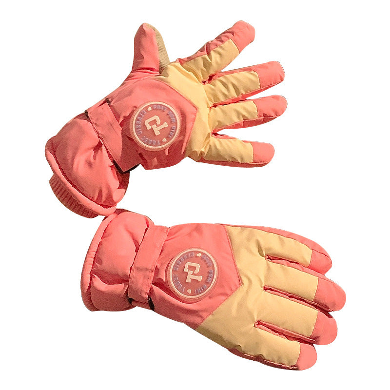 Wholesale Plush and Thickened Cycling and Skiing Touch Screen Gloves