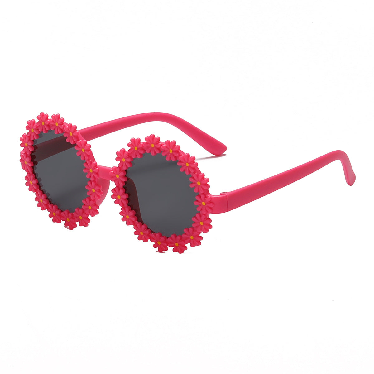 Wholesale Cute Cartoon Flowers PC Kids Sunglasses