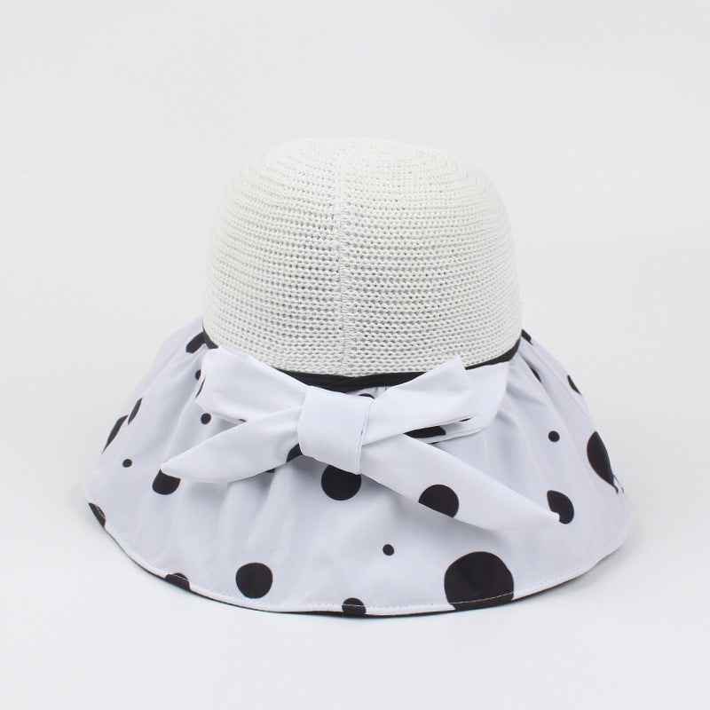 Wholesale Polyester UV Protection Bow Bucket Hat