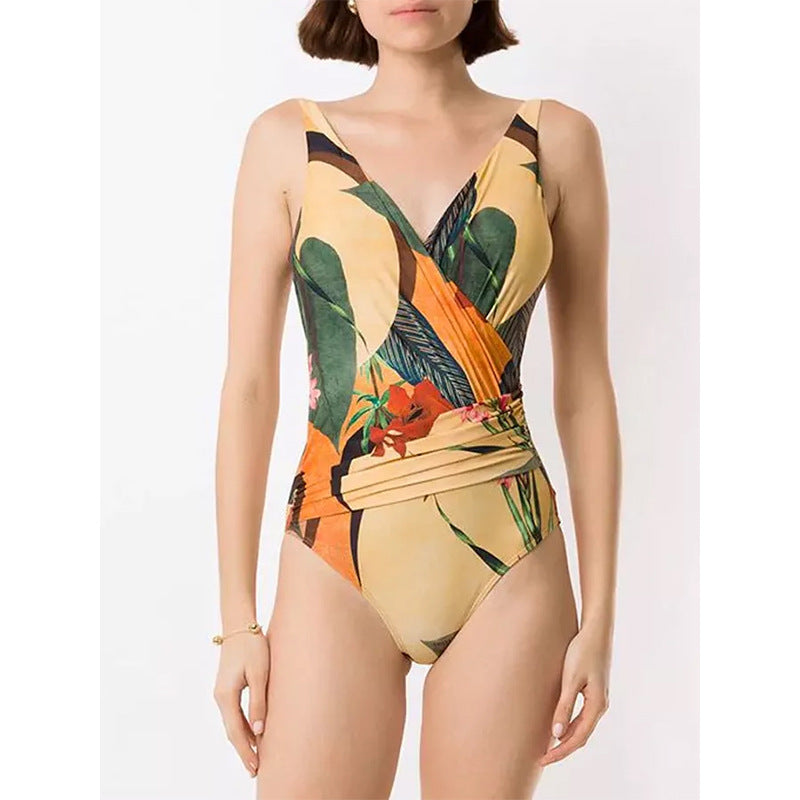 Wholesale One-piece Polyester Swimwear