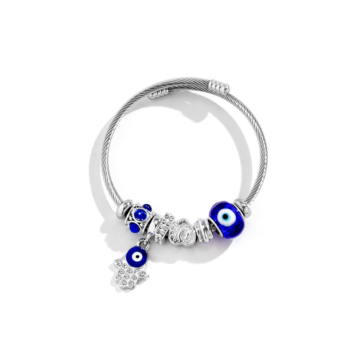 Wholesale Vintage Devil Eye Luminous stone Bracelet