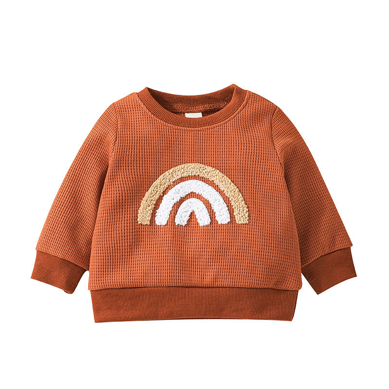 Venta al por mayor Primavera Bebé Tops Poliéster Ropa De Bebé