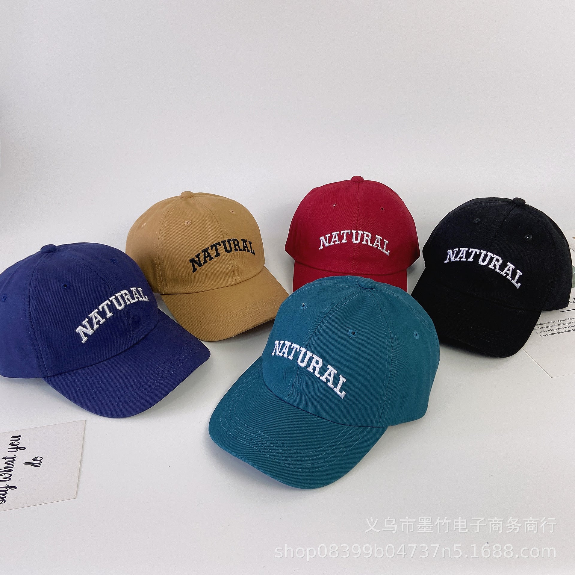 Wholesale Letter Embroidery Cotton Baseball Cap