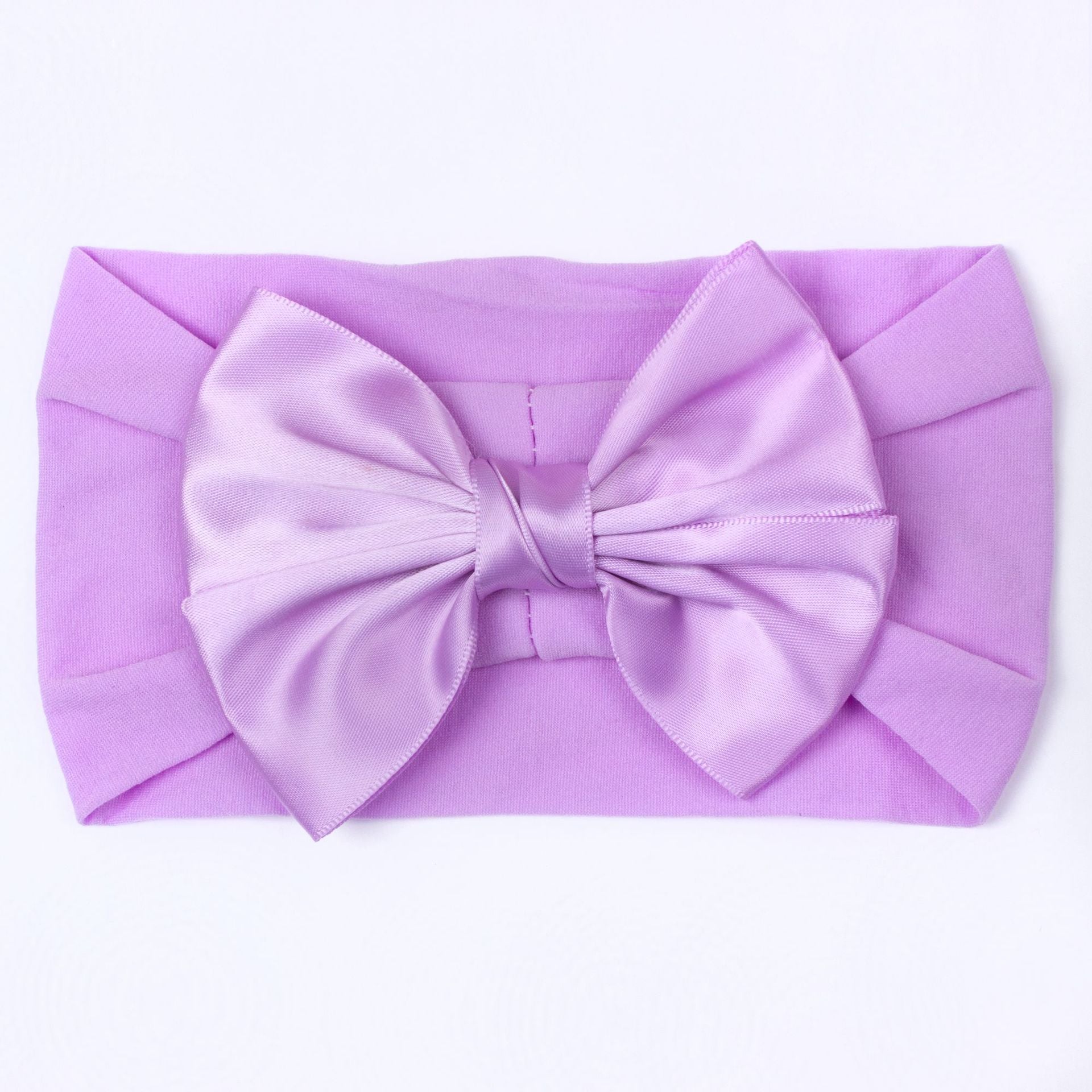 Wholesale Kids Wide Ribbon Bowknot Cloth Headband