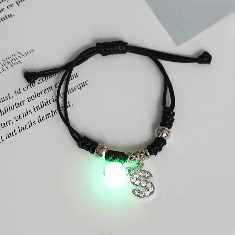 Pulsera Luminosa De Alfabeto Inglés De Aleación al por mayor