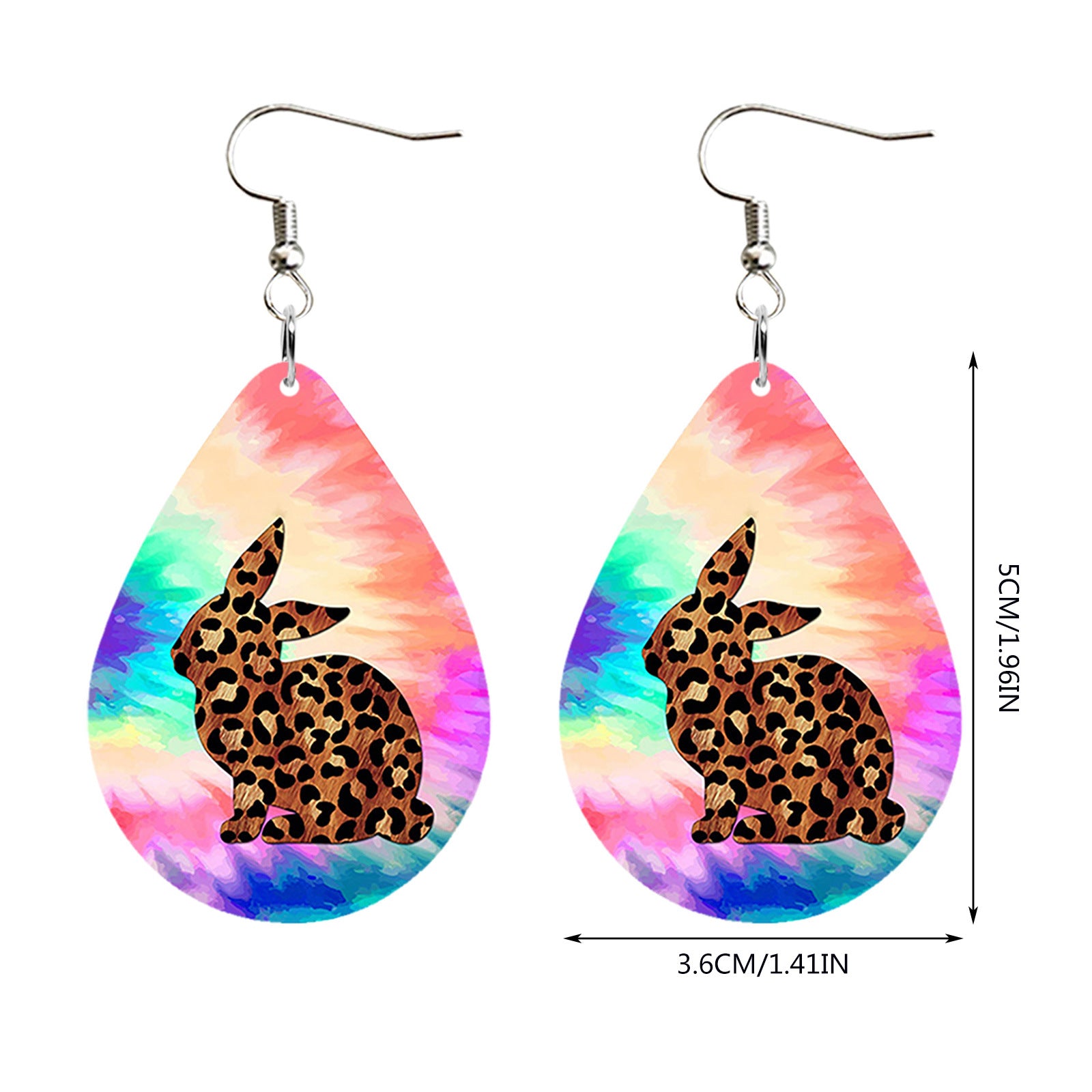 Pendientes De Acrílico De Conejito De Pascua al por mayor