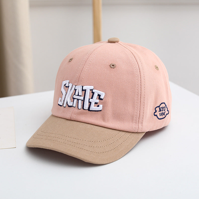 Wholesale Cotton Sunscreen Embroidered Children's Baseball Cap