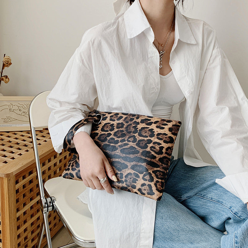 Wholesale PU Cow Pattern Chain Shoulder Bag