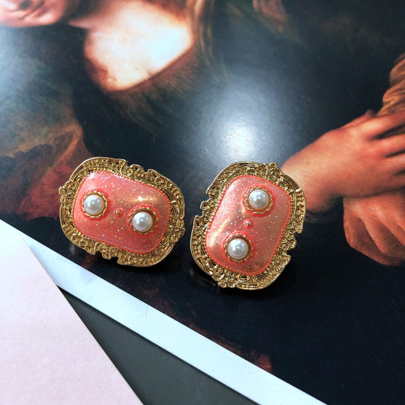 Wholesale Vintage Gilt Alloy Earrings