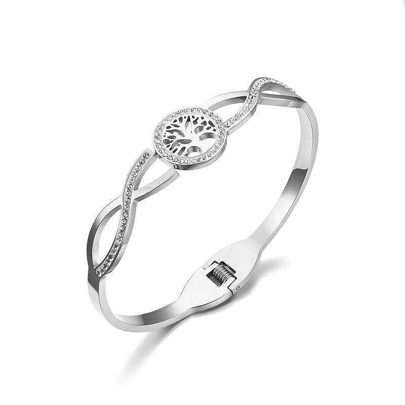 Pulsera Arbol De La Vida De Acero Inoxidable al por mayor