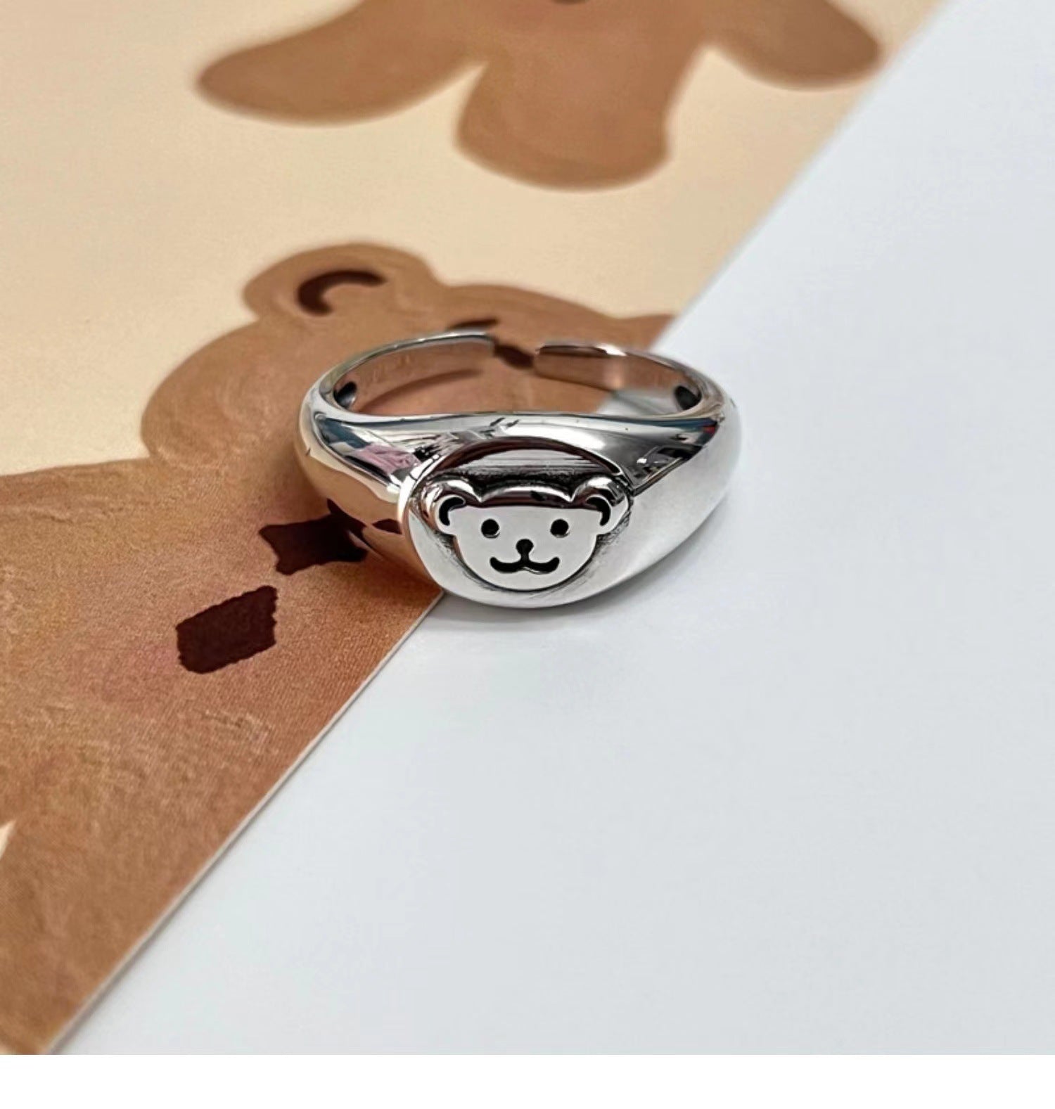 Wholesale Vintage Moonstone Pearl Copper Rings