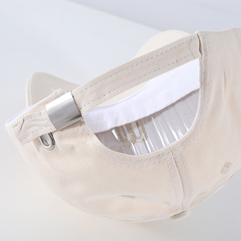 Wholesale Cotton Alphabet Visor Cross Baseball Cap