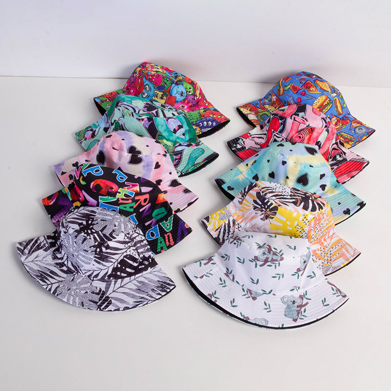 Wholesale Colorful Letters Polyester Bucket Hat