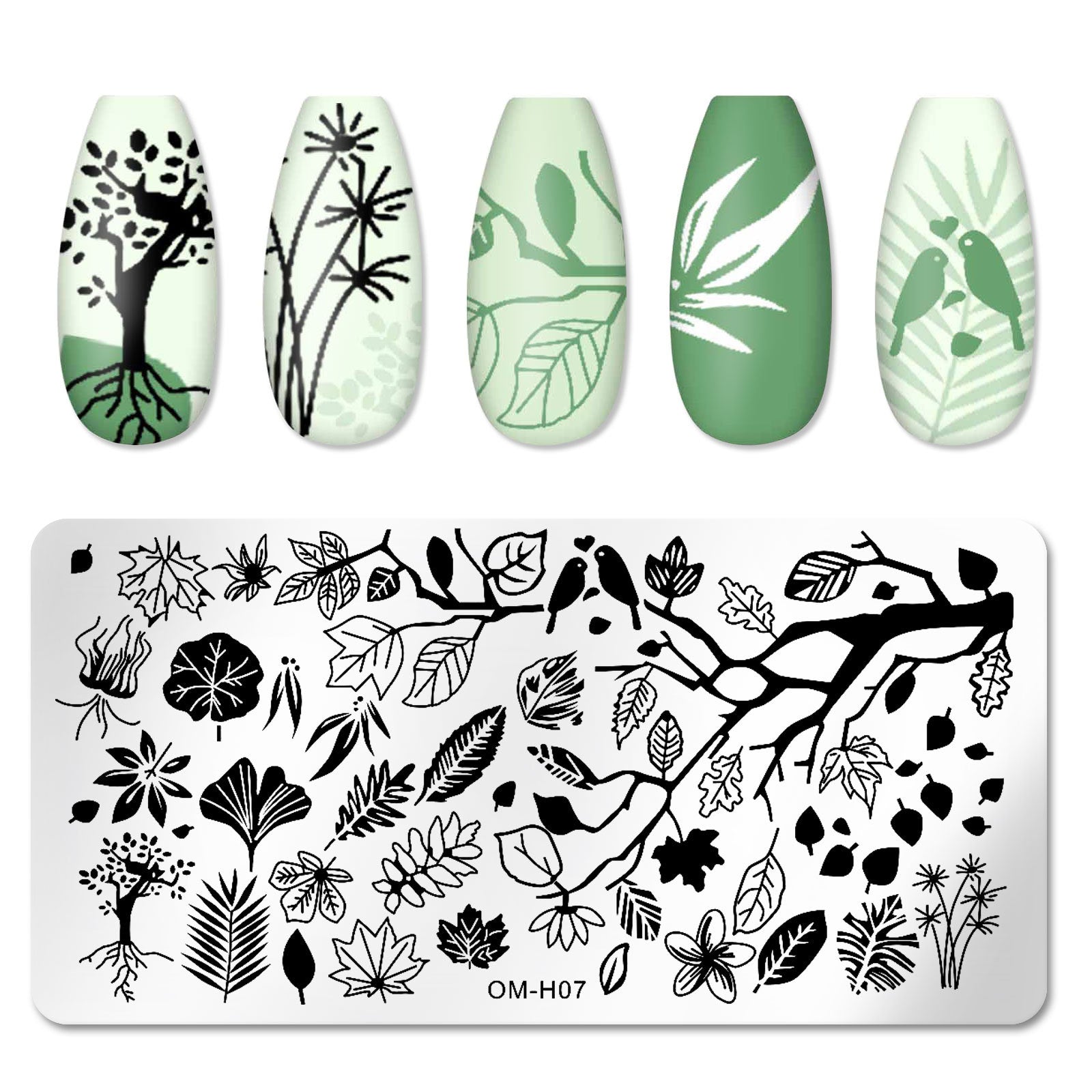 Wholesale Nail Stickers Stainless Steel Stamping Stencils