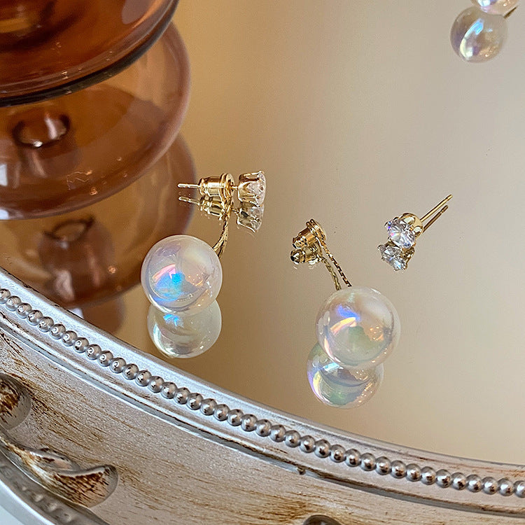 Wholesale Natural Artificial Mermaid Premium Earrings Pearls