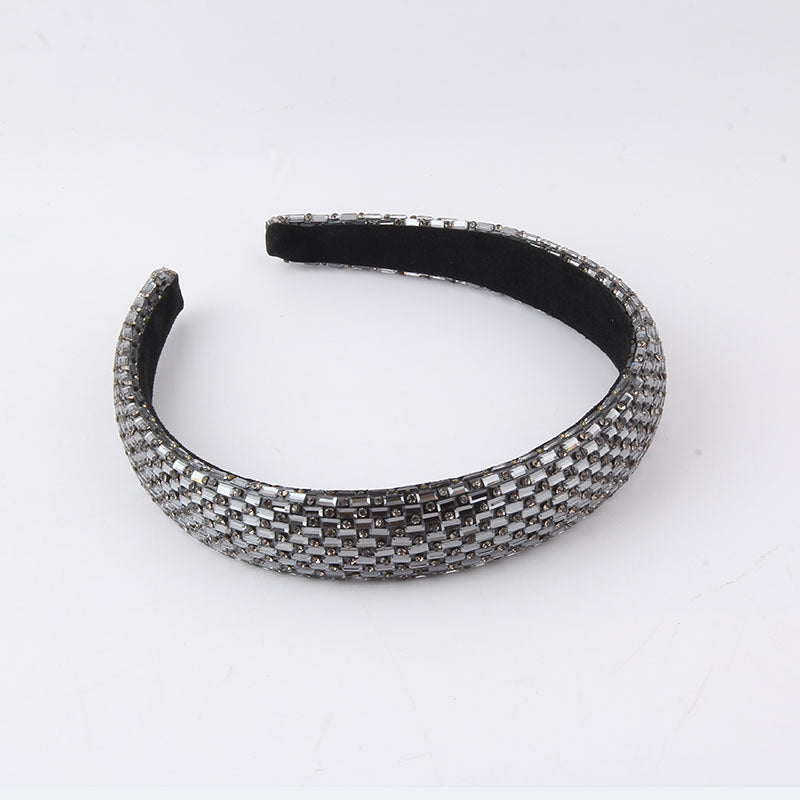 Wholesale Glass Diamond Colorful Headband