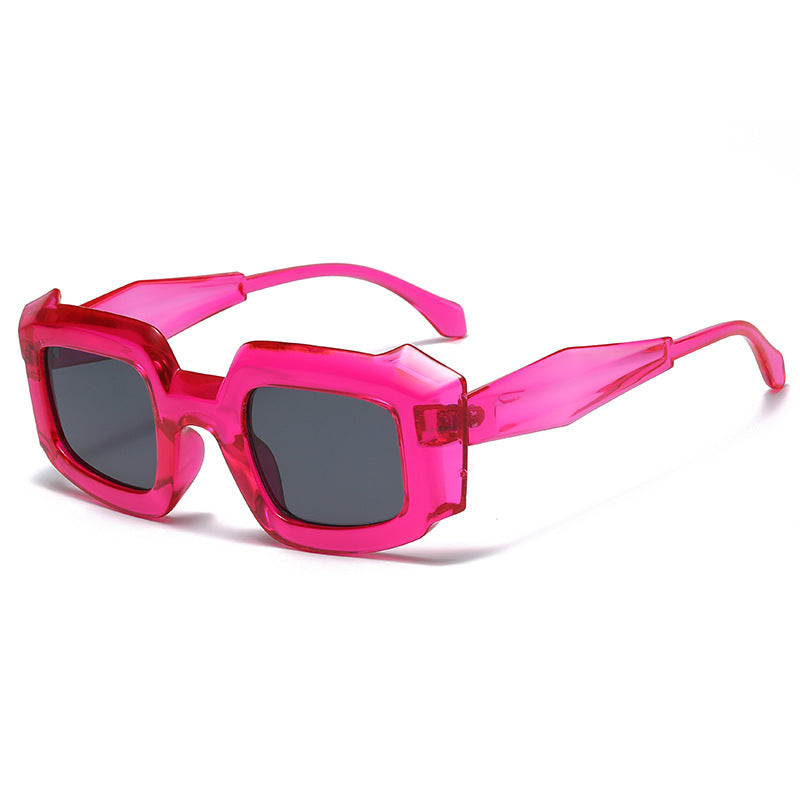 Wholesale PC Men and Women's Same Type of Scientific Polygon Eye Protection Sunglasses