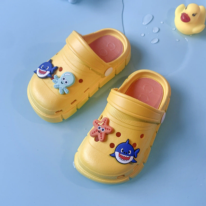 Wholesale Kids Cartoon EVA Hole Shoes