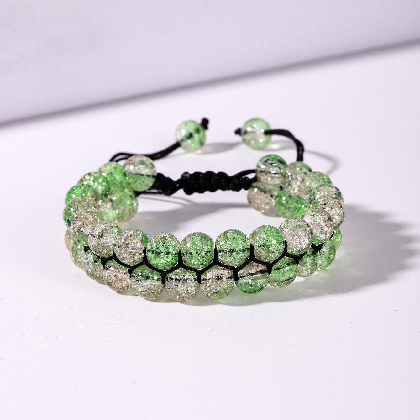 Wholesale 5PCS New Double Layer Natural Stone Bracelet