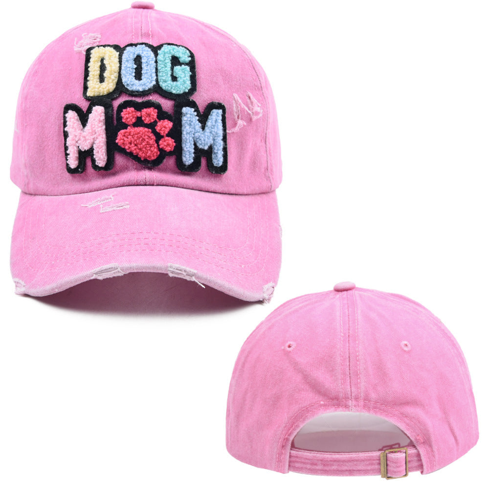 Wholesale Cotton Letter DOG MAMA Baseball Cap