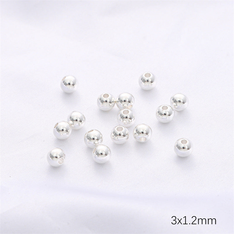Wholesale 100pcs/Pack Gold Plated Metal Beads Jewelry Accessories