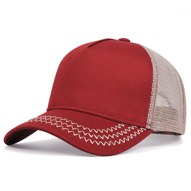 Wholesale Cotton Solid Color Light Board Breathable Baseball Cap