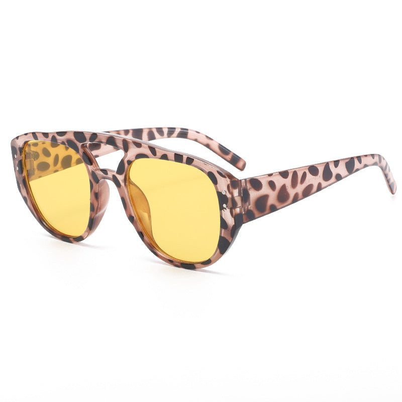 Wholesale PC Double Beam Ocean Film Sunglasses