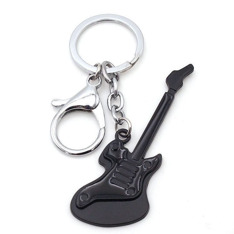 Wholesale Alloy Guitar Shape KeyChain