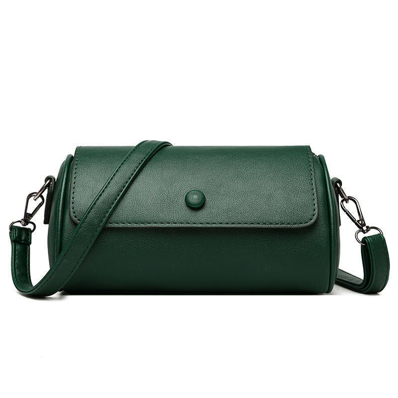 Wholesale Cylindrical Versatile PU Shoulder Crossbody Bag