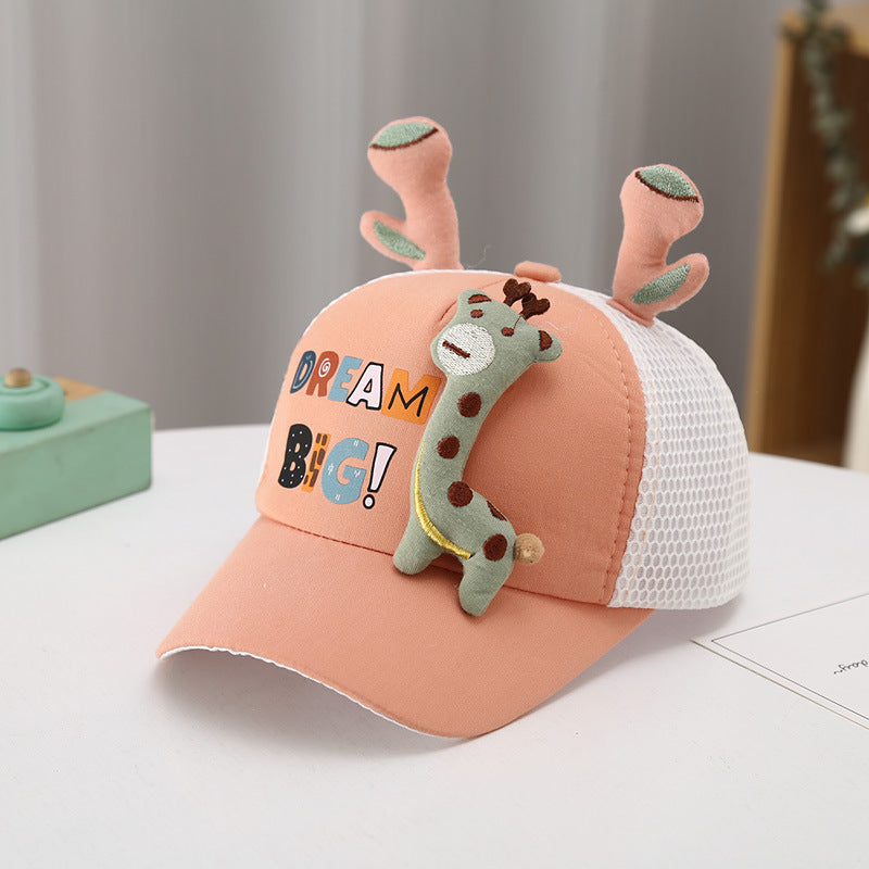 Wholesale Cotton Kids Sunshade Thin Baseball Cap