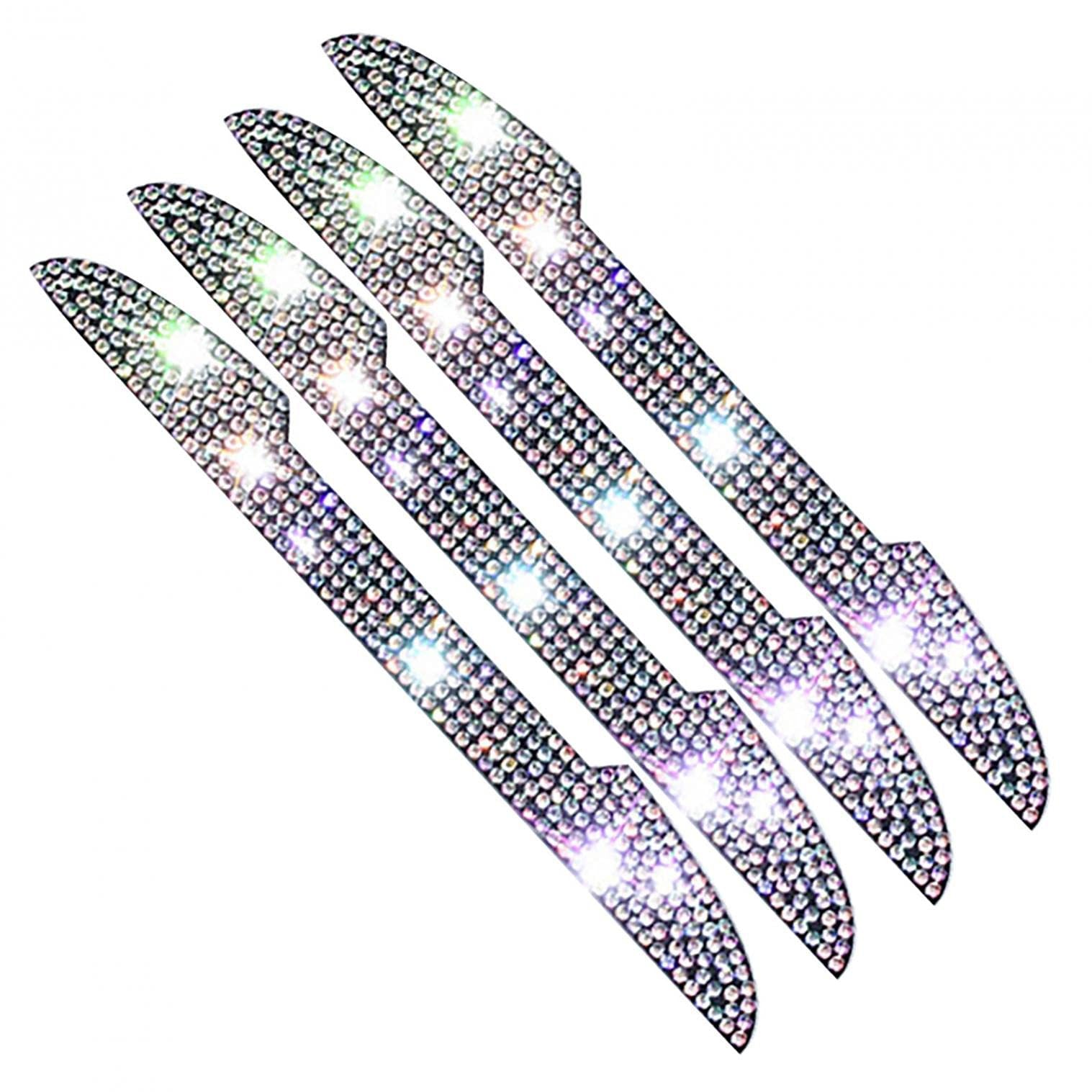 Tira anticolisión de dibujos animados de diamantes de imitación con incrustaciones de coche al por mayor