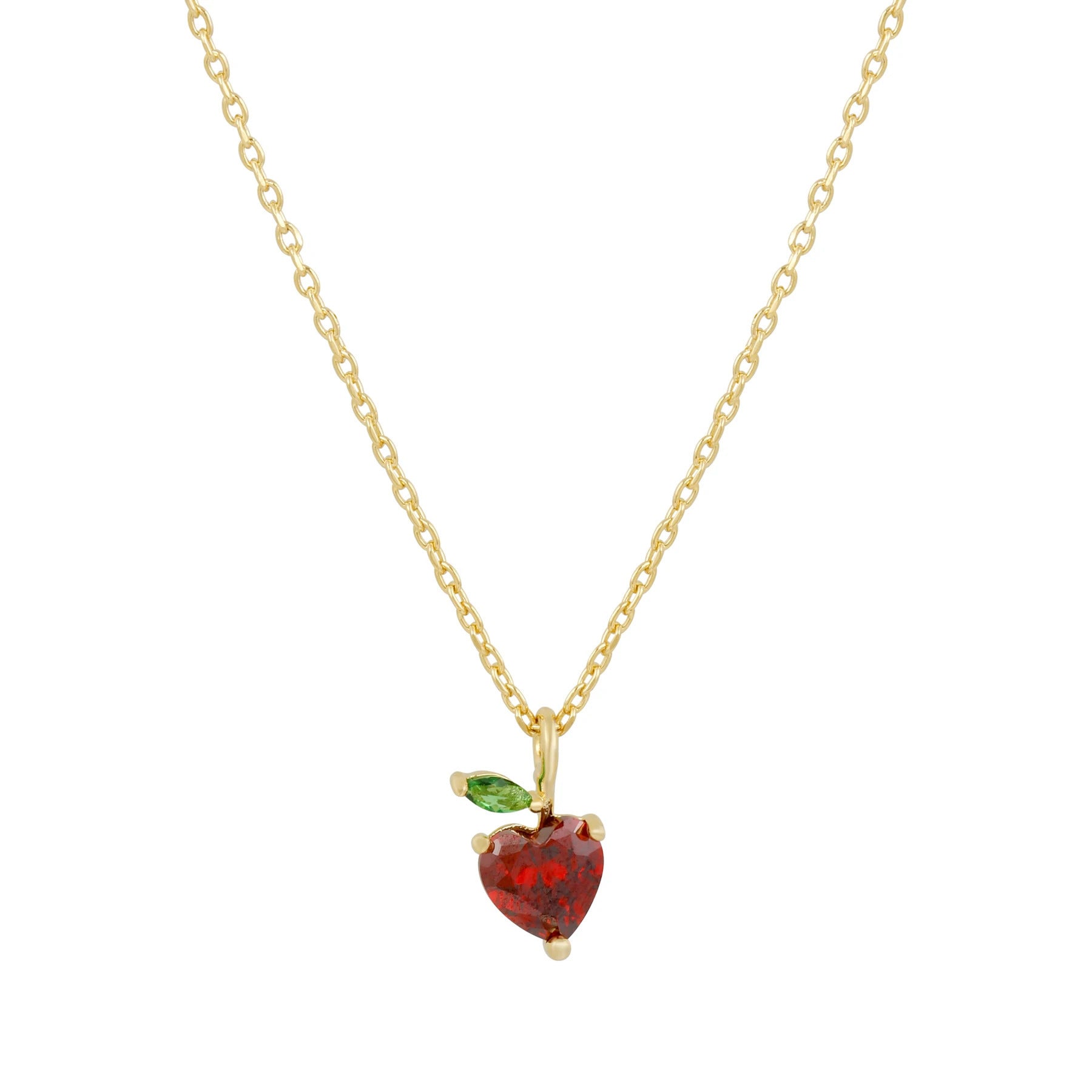 Wholesale Cherry Peach Tropical Fruit Copper Necklace