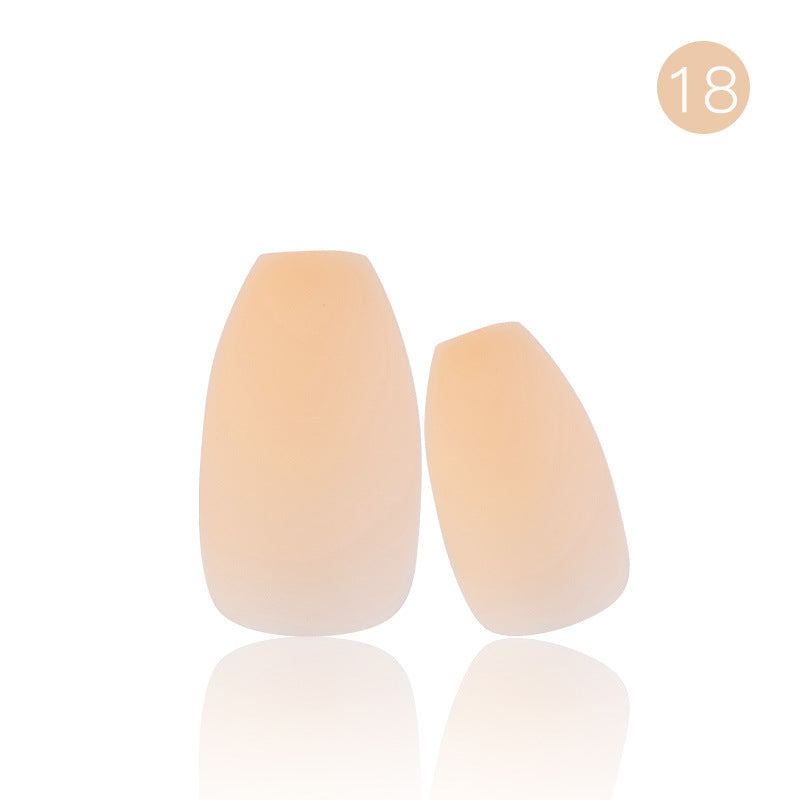 Wholesale Matte Full Sticker Solid Color Plastic Nail Stickers