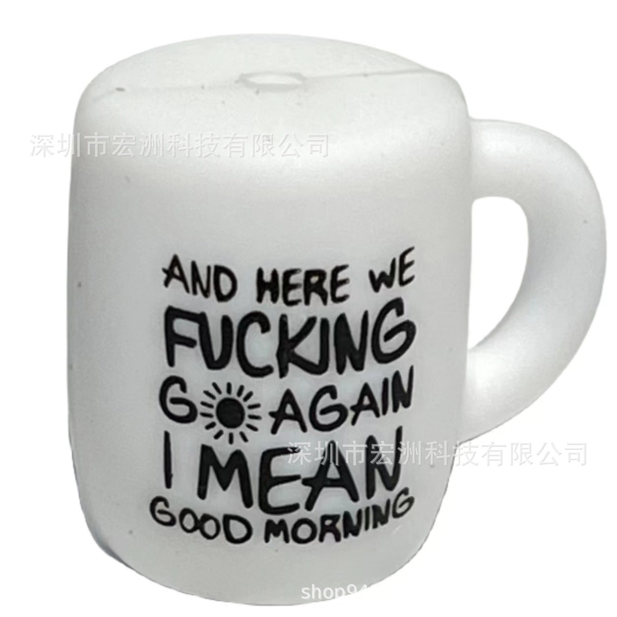 Wholesale 10PCS Mug Silicone Beads