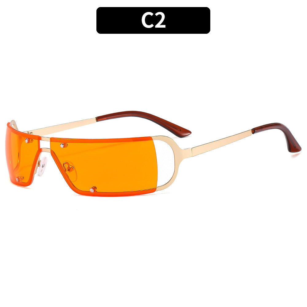 Wholesale Y2K Metal PC Sunglasses