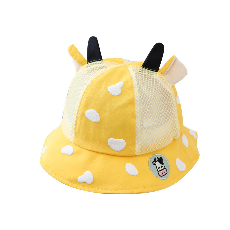 Wholesale Summer Cotton Children's Sunscreen Fisherman Hats