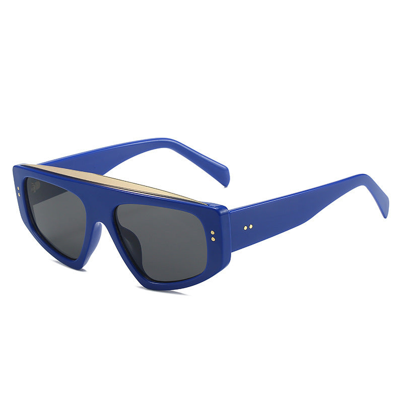 Wholesale PC Large Frame Simple Sunglasses