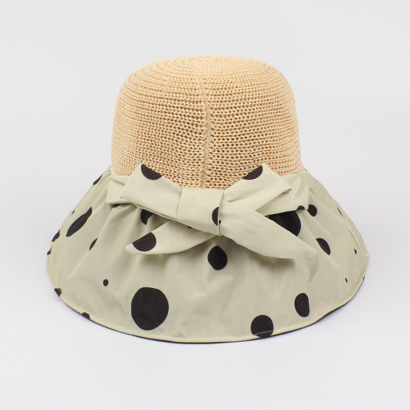 Wholesale Polyester UV Protection Bow Bucket Hat