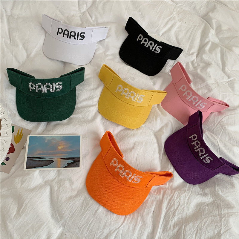 Wholesale Cotton Versatile Sports Running Empty Top Cap