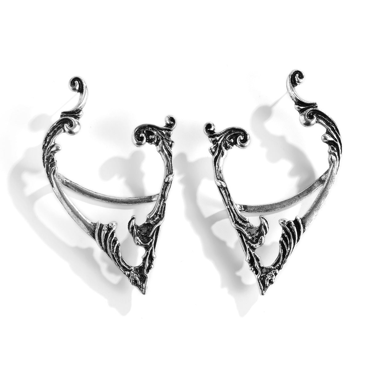 Wholesale Vintage Goth Theme Halloween Elf Alloy Earrings