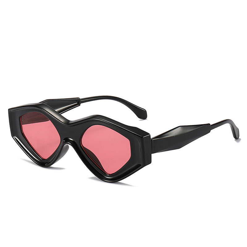 Venta al por mayor Triangle Cat Eye Butterfly Gafas de sol AC