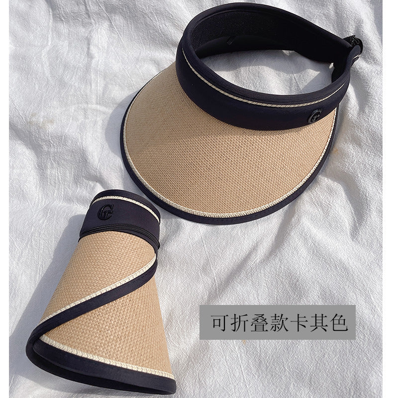 Venta al por mayor Sombrero vacío de ala ancha de vinilo