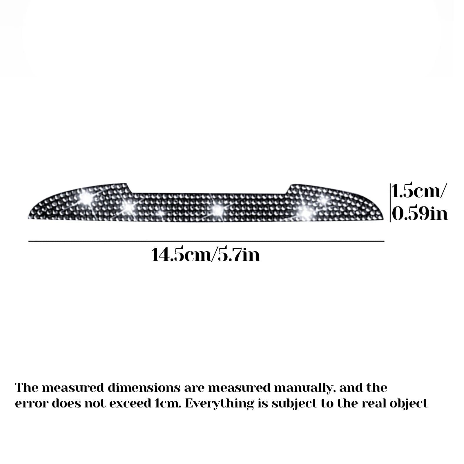 Tira anticolisión de dibujos animados de diamantes de imitación con incrustaciones de coche al por mayor