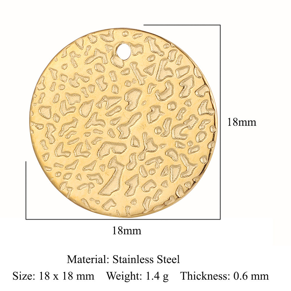 Wholesale Round Vintage Titanium Steel Necklaces