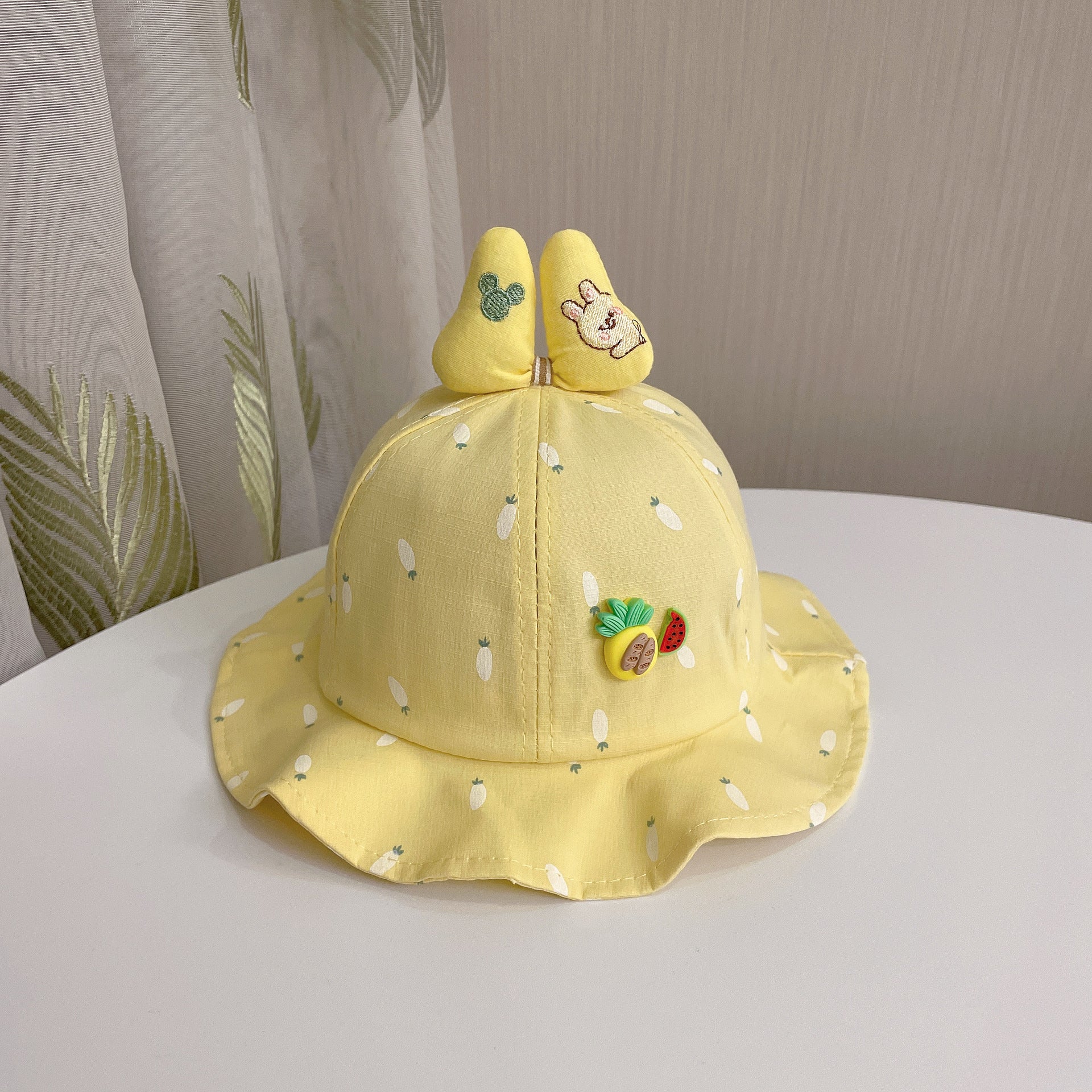 Wholesale Pineapple Wool Baby Bucket Hat