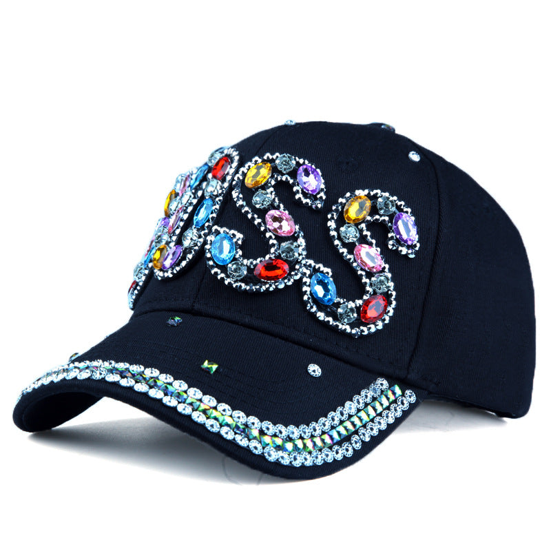 Capilla de béisbol de diamantes de letra de algodón al por mayor